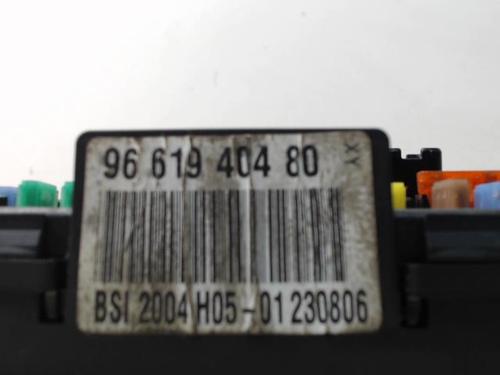 Fuse box PEUGEOT 307 (3A/C) 1.6 HDi 110 | BP30807312E1 