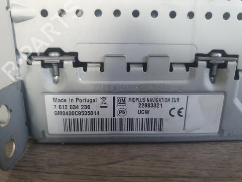 Radio OPEL ZAFIRA TOURER C (P12) 2.0 CDTi (75) | BP31058141E6 