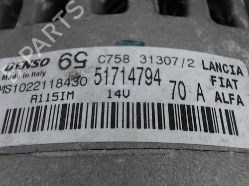 Alternator FIAT PANDA (169_) 1.2 (169.AXB11, 169.AXB1A) | BP25619621M7