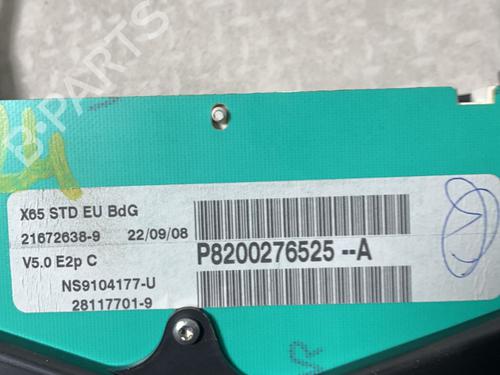 Instrument cluster RENAULT CLIO II (BB_, CB_) 1.2 (BB0A, BB0F, BB10, BB1K, BB28, BB2D, BB2H, CB0A,... | BP29734007C47