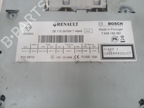 Radio RENAULT LAGUNA III (BT0/1) 2.0 dCi (BT07, BT0J, BT14, BT1A, BT1S) | BP28118659E6 