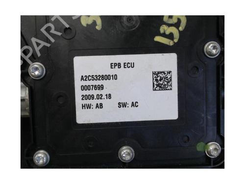 Electric handbrake PEUGEOT 3008 I MPV (0U_) 1.6 HDi | BP27281937E5 