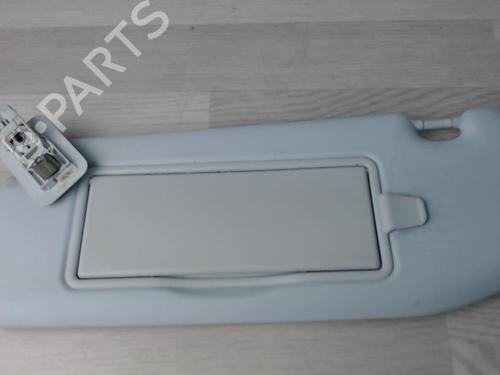 Left sun visor PEUGEOT 208 I (CA_, CC_) 1.2 VTI 82 | BP21182897I1