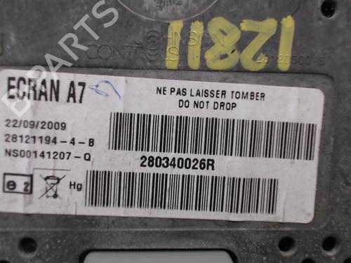 Display monitor RENAULT LAGUNA III Grandtour (KT0/1) 1.5 dCi (KT0A, KT0R, KT02) | BP24440856C48 