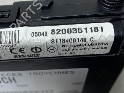 Comfort control module RENAULT SCÉNIC II (JM0/1_) 1.5 dCi (JM0F) | BP29726556M56 