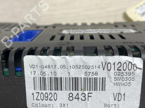 Instrument cluster SKODA OCTAVIA II Combi (1Z5) 1.4 TSI | BP26199507C47 