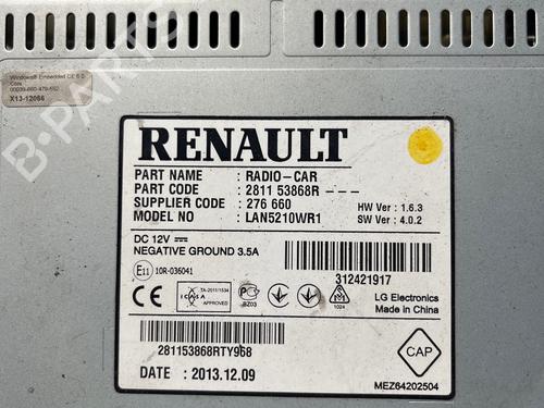 Used Radio Radio RENAULT CLIO IV Grandtour (KH_) 1.5 dCi 90 (KHN3, KHN4) (90 hp) 34005713 34005713