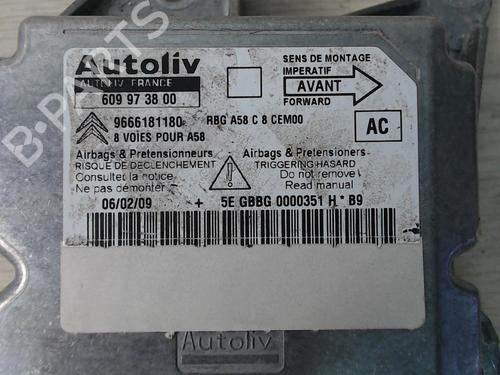 ECU airbags CITROËN C3 Picasso (SH_) 1.6 HDi | BP21574274M53