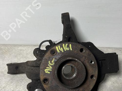Used Left front steering knuckle RENAULT MEGANE III Coupe (DZ0/1_) 1.5 dCi (DZ0B) (106 hp) 30808107