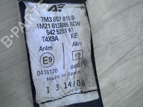 Rear left seatbelt SEAT ALHAMBRA (7V8, 7V9) 1.9 TDI | BP24022812I29 