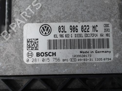 Control unit VW GOLF VI (5K1) 2.0 TDI | BP31087010M11