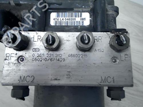 Used ABS pump FIAT PANDA (169_) 1.1 (169.AXA1A) (54 hp) 24023034