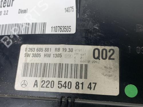 Instrument cluster MERCEDES-BENZ S-CLASS (W220, V220) S 320 CDI (220.026, 220.126) | BP30807378C47 