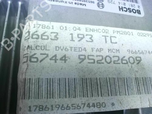 Control unit PEUGEOT 5008 (0U_, 0E_) 1.6 HDi | BP25026981M11 