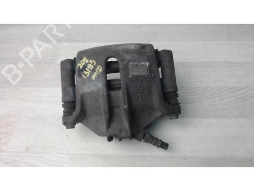 Used Right front brake caliper PEUGEOT 208 I (CA_, CC_) 1.2 VTI 82 (82 hp) 25601634
