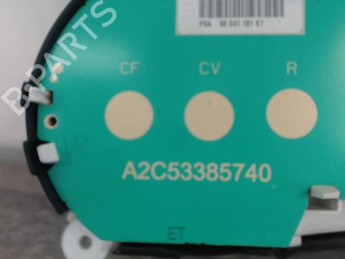 Instrument cluster CITROËN C3 II (SC_) 1.4 HDi 70 (SC8HZC, SC8HR0, SC8HP4) | BP25702293C47