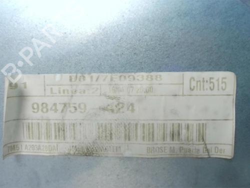 Front right window mechanism FORD FOCUS II (DA_, HCP, DP) 1.8 TDCi | BP21182534C23 