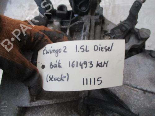 Gearbox RENAULT TWINGO II (CN0_) 1.5 dCi (CN0E) | BP30807176M3 