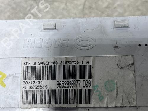 Display monitor PEUGEOT 307 (3A/C) 2.0 HDi 90 | BP31770388C48