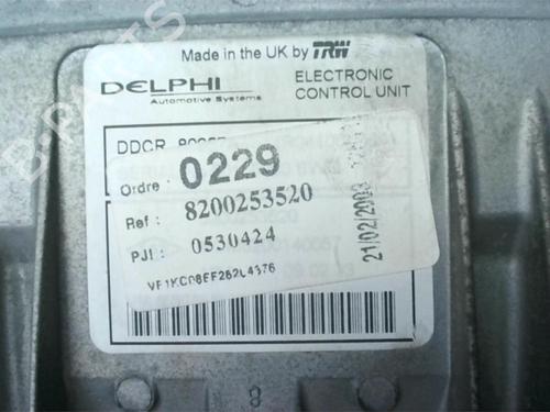 Unité de contrôle RENAULT KANGOO (KC0/1_) 1.5 dCi (KC08, KC09) | BP30807121M11