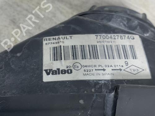 Left headlight RENAULT MEGANE I (BA0/1_) 1.9 dCi (BA05, BA1F) | BP29632697C28 