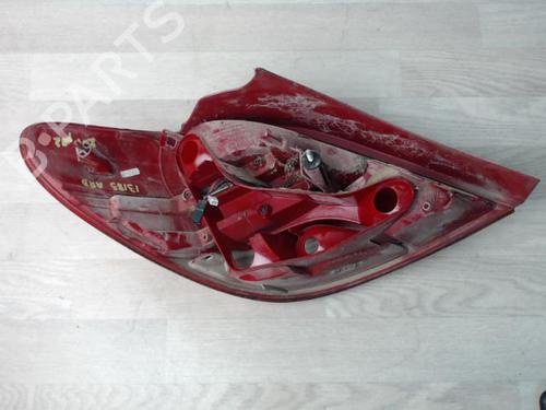Used Right taillight Right taillight PEUGEOT 207 (WA_, WC_) 1.4 HDi (68 hp) 24025884 24025884