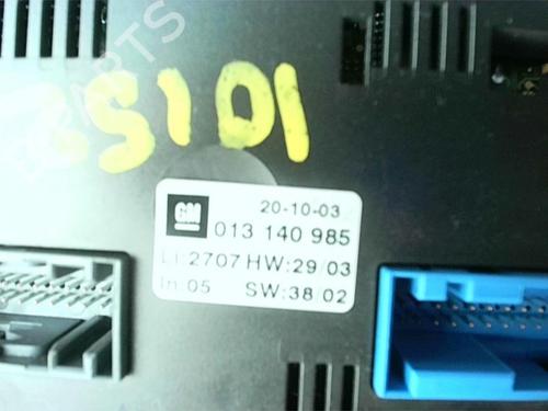 Climate control OPEL ZAFIRA A MPV (T98) 2.0 DTI 16V (F75) | BP24023526I5 