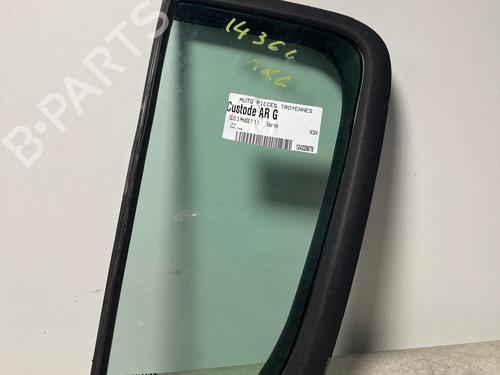 Dør rude ventre bagtil Dør rude ventre bagtil RENAULT CLIO III (BR0/1, CR0/1) 1.2 16V (BR02, BR0J, BR11, CR02, CR0J, CR11) (75 hp) 33976571 33976571