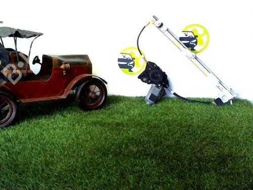 Rudehejsemekanisme venstre bagtil ALFA ROMEO 156 (932_) 1.9 JTD (932B2) (105 hp) 25619403
