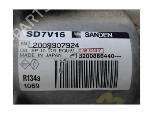 AC compressor DACIA LOGAN Pickup (US_) 1.5 dCi (US0W) | BP24026319M34 