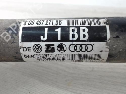 Left front driveshaft VW PASSAT B5.5 (3B3) 2.8 4motion | BP25748568M38