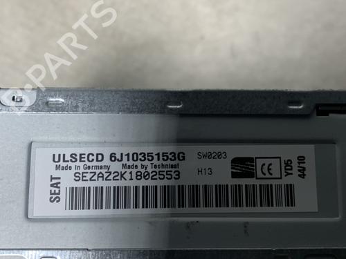 Radio SEAT IBIZA IV (6J5, 6P1) 1.2 TDI | BP30807477E6 