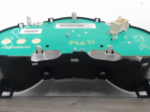 Instrument cluster CITROËN C3 II (SC_) 1.4 HDi 70 (SC8HZC, SC8HR0, SC8HP4) | BP25702293C47