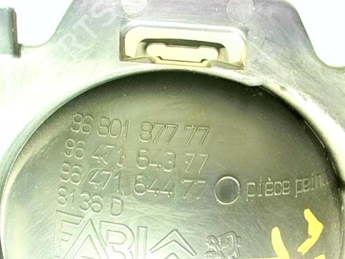 Used Rear right interior door handle CITROËN C3 I (FC_, FN_) 1.4 HDi (68 hp) 24023649