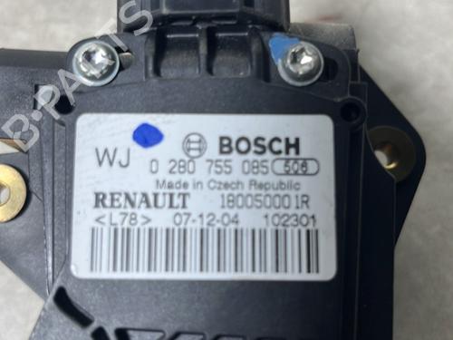 Pedal RENAULT LAGUNA III (BT0/1) 1.5 dCi (BT00, BT0A, BT0T, BT1J) | BP30755261I4