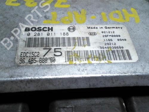 Control unit PEUGEOT 206 SW (2E/K) 2.0 HDi | BP21182432M11 