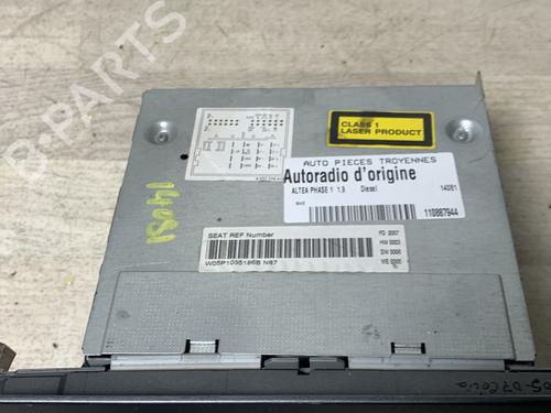Radio SEAT ALTEA (5P1) 1.9 TDI | BP28216181E6
