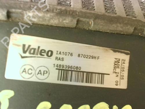 Intercooler PEUGEOT 807 (EB_) 2.2 HDi (128 hp) 25026944