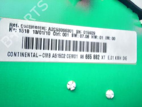 Instrument cluster CITROËN C3 II (SC_) 1.4 HDi 70 (SC8HZC, SC8HR0, SC8HP4) | BP24023882C47