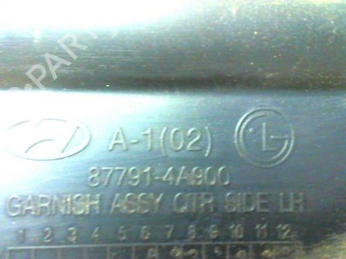 Left sideskirt MG MG 6 Hatchback 1.9 DTi | BP25618232C115 