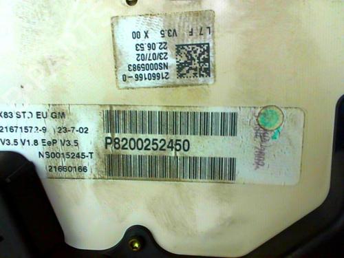 Kombiinstrument OPEL VIVARO A Van (X83) 1.9 DTI (F7) (101 hp) 33044802