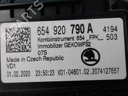 Instrument cluster SKODA SCALA (NW1) 1.6 TDI | BP24026155C47
