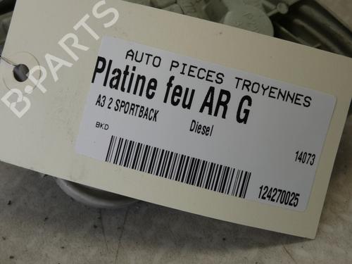 Used Licence plate light Licence plate light AUDI A3 Sportback (8PA) 2.0 TDI 16V (140 hp) 33976587 33976587