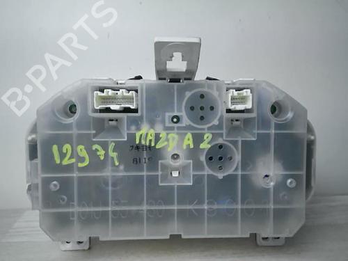 Instrument cluster MAZDA 2 (DE_, DH_) 1.4 MZR-CD | BP24025618C47