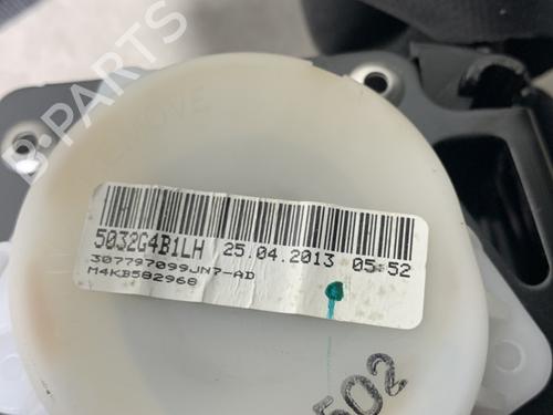 Rear right seatbelt RENAULT CAPTUR I (J5_, H5_) 0.9 TCe 90 | BP30807390I28 