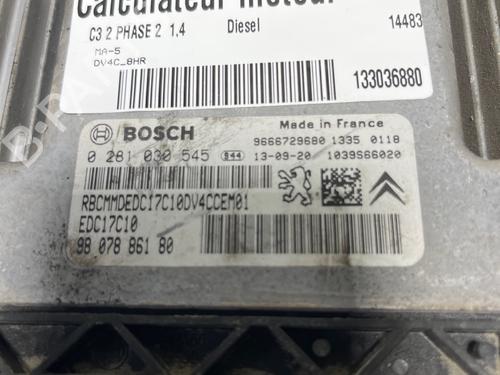 Engine control unit (ECU) CITROËN C3 II (SC_) 1.4 HDi 70 (SC8HZC, SC8HR0, SC8HP4) | BP39247353M57 - Image 2
