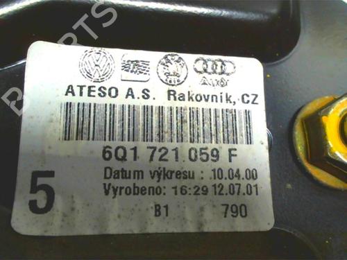 Clutch pedal SKODA FABIA I (6Y2) 1.9 SDI | BP23981266I13 