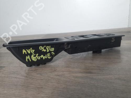 Left front window switch RENAULT MEGANE III Hatchback (BZ0/1_, B3_) 1.5 dCi | BP30807999I27 