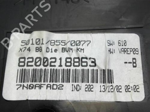 Instrument cluster RENAULT LAGUNA II (BG0/1_) 1.9 dCi | BP24022961C47 