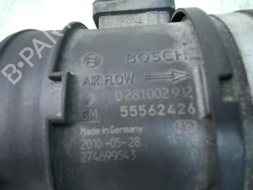 Mass air flow sensor OPEL ASTRA J (P10) 2.0 CDTI (68) | BP25751007M95 